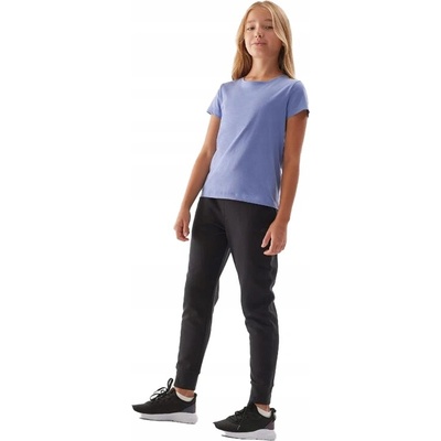 4F Dievčenské teplákové nohavice JUNIOR TTROF515