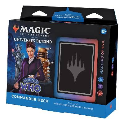 Wizards of the Coast Magic: The Gathering Universes Beyond - Doctor Who Commander Deck - Masters of Evil (EN)