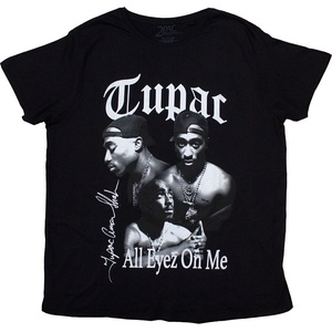 2Pac All Eyez B&W Black XL Риза (2PACTS49MB04)
