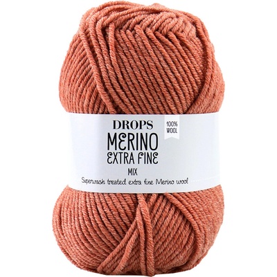 Drops Merino Extra Fine 45 rumělka
