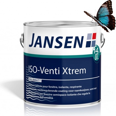 Jansen Barva na okna a dveře Xtrem 2,5 l bílá polomat