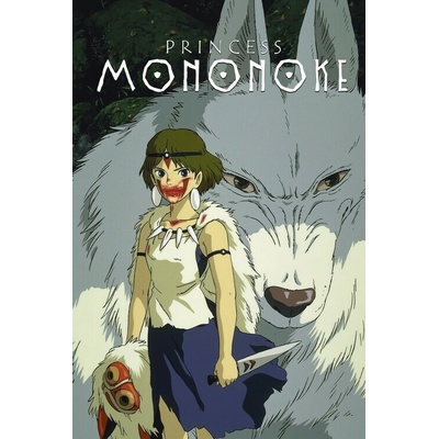 Plagát, Obraz - Princess Mononoke (1997), 26.7 × 40 cm