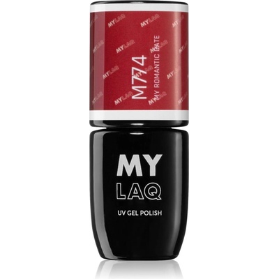 MYLAQ UV Gel Polish гел лак за нокти цвят My Romantic Date 5ml