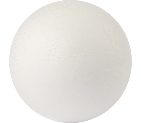 Polystyrénová guľa 10cm