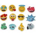 Dalprint Diamond embroidery - emoticons and dinosaurs stickers