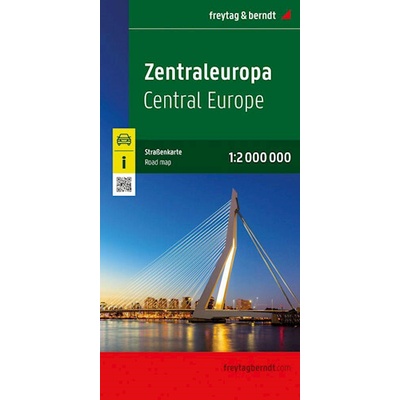 mapa Střední Evropa 1:2 mil.