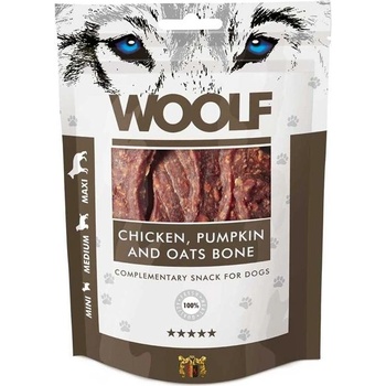 WOOLF Пиле, Тиква и Овес Кост 100г