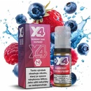X4 Bar Juice Blueberry Sour Raspberry 10 ml 10 mg