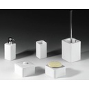 Sapho Justime JUSTIME 3 WC štětka na postavení, keramika/chrom 1309-28