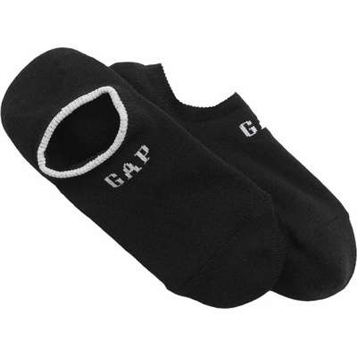 GAP dámske ponožky ATHLETIC ANKLE 2PK čierna biela