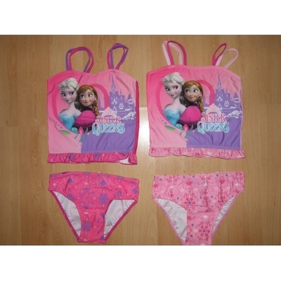 Frozen dvojdílné dívčí plavky světle růžová – Hledejceny.cz
