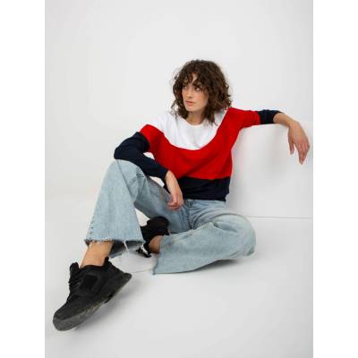 Relevance Sweatshirt-RV-BL-8430.61P-white-navy blue