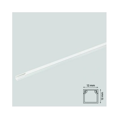 Canalux Žľab 12x12mm biely