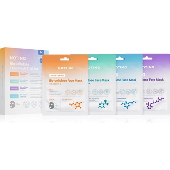 Notino Bio-cellulose Face Mask Trial Set комплект платнени маски