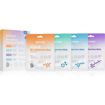 Notino Bio-cellulose Face Mask Trial Set комплект платнени маски