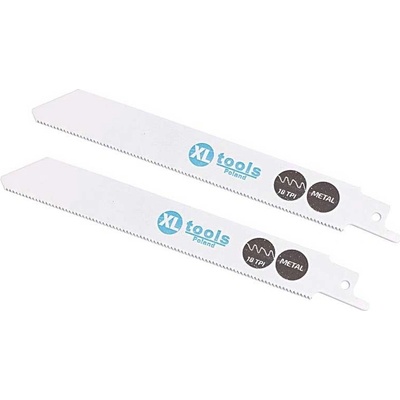 XL-TOOLS Mečový pílový list do kovu, 225 mm HSS-bimetal 2 ks