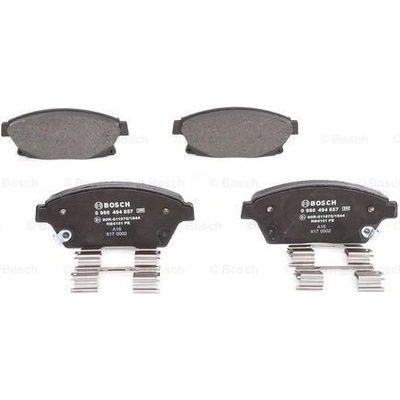 BOSCH Sada brzdových platničiek kotúčovej brzdy 0986494657