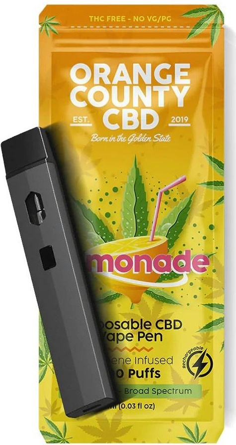 orange county cbd vape pen Orange County CBD Vape Pen Strawberry Kush, 600mg CBD, 1ml (10 pcs/pack) main image 1
