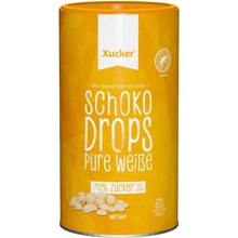 Xucker Chocolate Drops bílá čokoláda 200 g