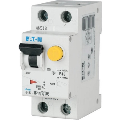 Eaton Дефектнотокова защита EATON PFL6-32/1N/C/003, 286470 - 32 A, 30 mA, 1p+N (286470)