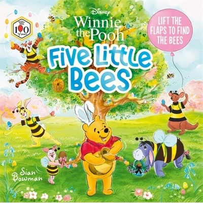 Disney Winnie the Pooh: Five Little Bees: A lift-the-flap picture book