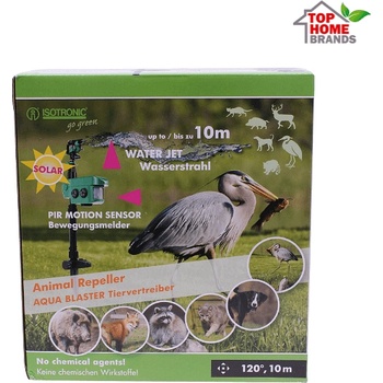 ISOTRONIC, Inh. Kay Mezger e. K. ; Germany Isotronic соларен уред срещу животни с водна струя и сензор за движение