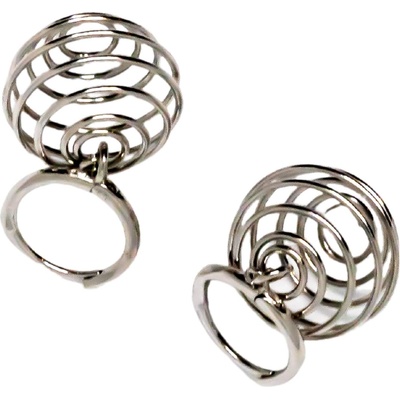 Silenti Jewelry Сребърни обеци "Украшение