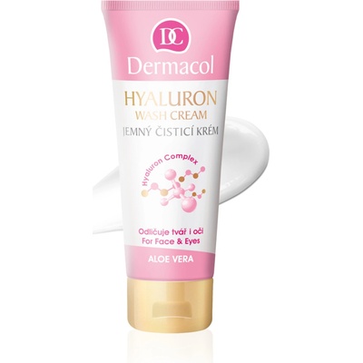 Dermacol Hyaluron Wash Cream jemný čistící krém 100 ml – Hledejceny.cz