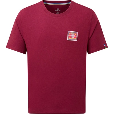 Sherpa Мъжка тениска Sherpa Jutnu Patch Tee T-shirt - Wine - размер L (216-8635-0213)