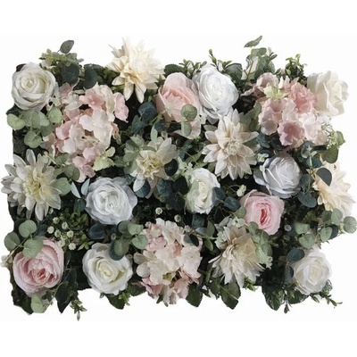 Umělý květinový panel Rose 3 40x60cm