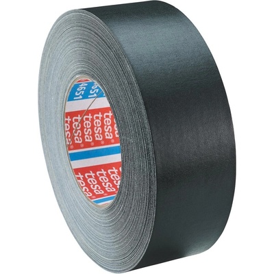 Tesa 04651 univerzální silná a pevná textilní páska 25 mm x 50 m černá