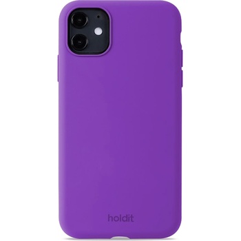 Image 1 of Holdit Калъф Holdit - Silicone, iPhone 11/XR, тъмнолилав (7330985156045)