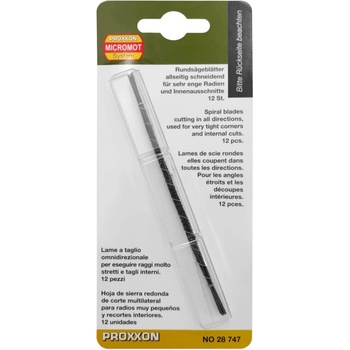 Proxxon 28747 Kulaté pilové listy 12 kusů