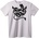 NOONEBRAND Тениска Trakas Hop калиграма - L, White