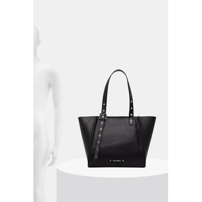 KARL LAGERFELD шопинг чанта дамска от кожа K/EYELETS (B2W30084)