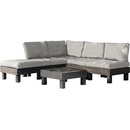 KETER Cantara full set (5 seater set) antracit/sivá (257361)