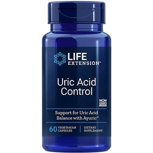 Life Extension Uric Acid Control, 60 веге капсули, Life Extension