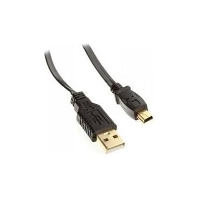 InLine 4043718178698 USB кабел USB 2.0 5 м USB A Mini-USB B Черен (31850F)