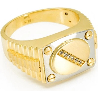 sZlato.cz 3404 Zlatý masivní pánský prsten