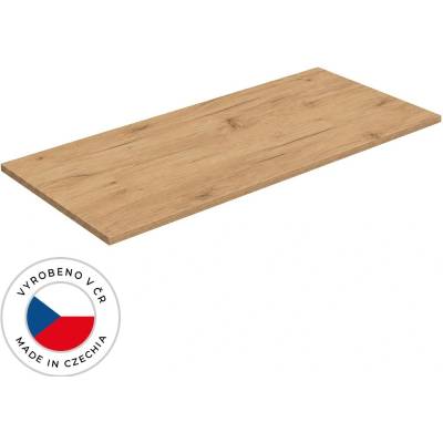 Cerano Deska pod umyvadlo Adele dub zlatý Craft 100,2x1,8x45,3 CER-694118 – Sleviste.cz