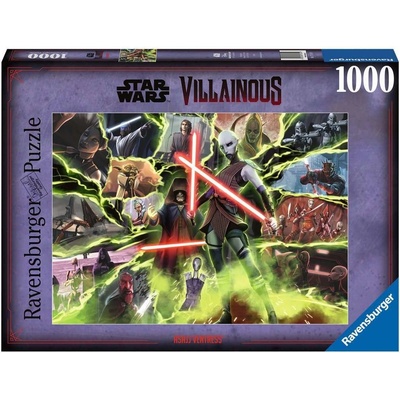 RAVENSBURGER Star Wars Villains Asajj Ventress 1000 dielov