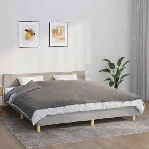 Pure Line Home Тежко одеяло с плик, сиво, 155x220 см, 7 кг