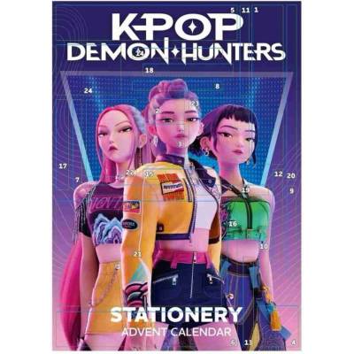 Pyramid International Adventní kalendář KPop Demon Hunters V2 - 24 unikátních dárků