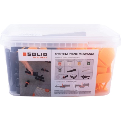 PRODOMOS line Sada SET SOLID 2 mm 100 spon + 50 klínků + kleště