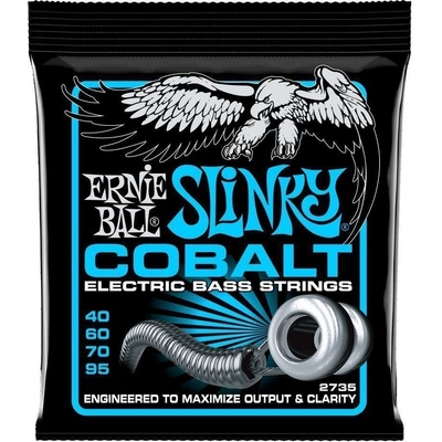 ERNIE BALL Cobalt extra slinky bass 40 - 95