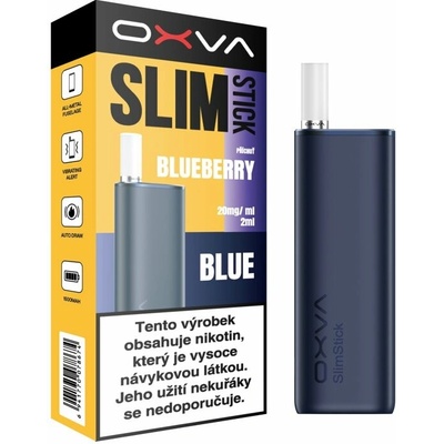 OXVA SLIMSTICK 1500 mAh Blueberry 20mg Blue color