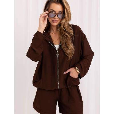 Rue Paris Дамски суичър класически модел 229209 Rue Paris
