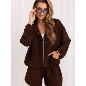 Rue Paris Дамски суичър класически модел 229209 Rue Paris