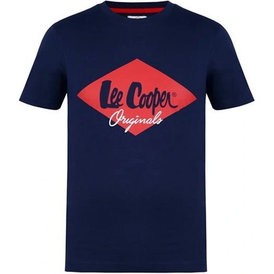 Lee Cooper Logo pánske tričko tmavo modré