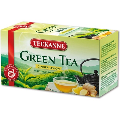 Teekanne zelený čaj se zázvorem a citronem 20 x 1,75 g